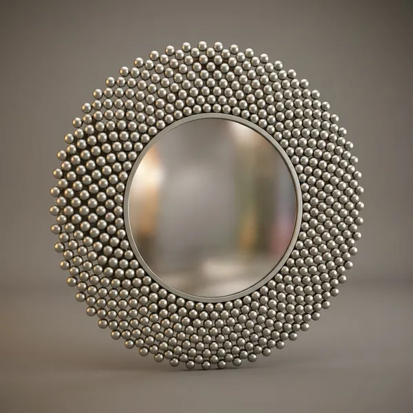 Decorative_Sunburst_Wall_Mirror_With_Metallic_Beaded_Frame