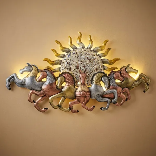 Decorative_Metal_Wall_Art_-_Sun_And_Horses_Design