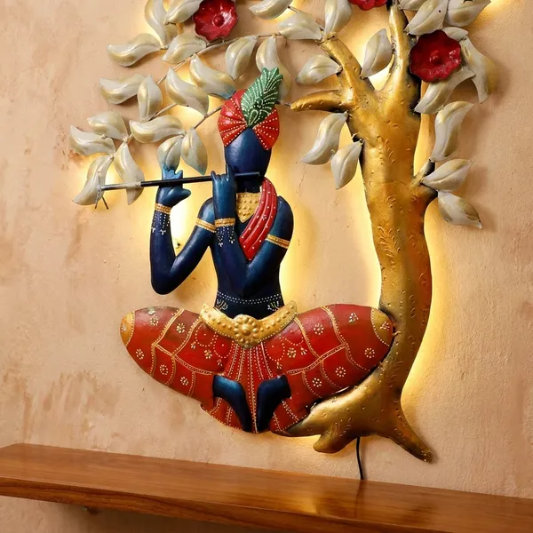 Radha_Krishna_Tree_Wall_Art_With_Vase_And_Flower_Decor