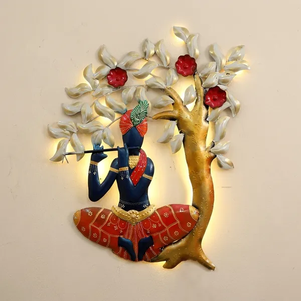 Radha_Krishna_Tree_Wall_Art_With_Vase_And_Flower_Decor
