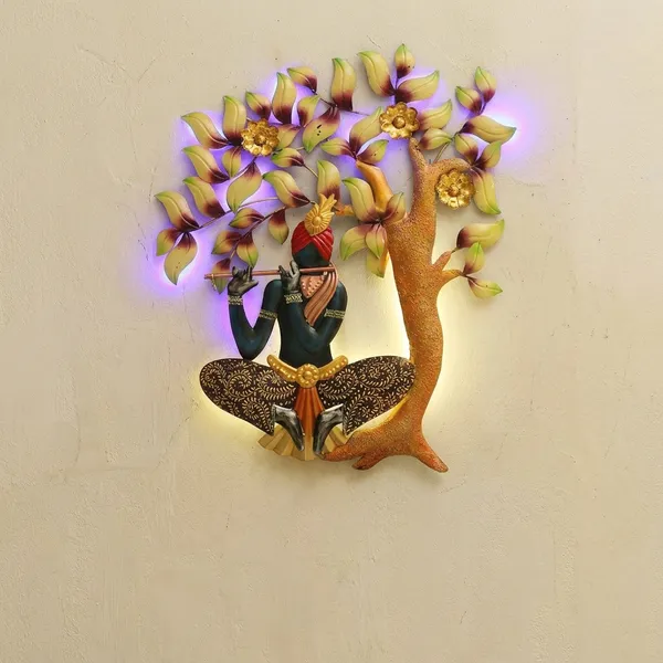 Decorative_Metal_Wall_Art_-_Meditation_Buddha_Under_Tree_With_Led_Lighting