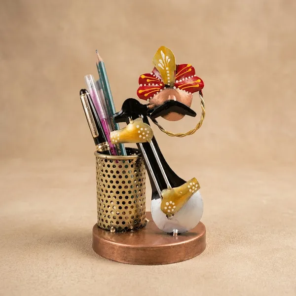 Musical_Musician_Pen_Holder_With_Turban_-_Decorative_Desk_Organizer