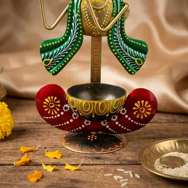 Decorative_Metal_Krishna_Flute_Player_Figurine_With_Diya_Holder