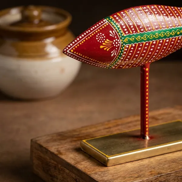 Handcrafted_Decorative_Metal_Fish_Showpiece_With_Brass_Stand