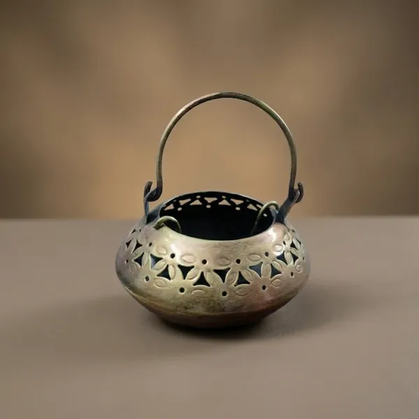 Decorative_Brass_Hanging_Candle_Holder_With_Cutwork_Design