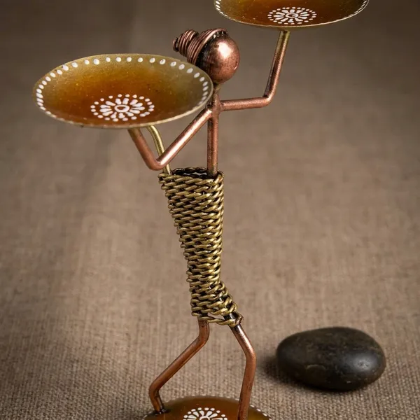 Decorative_Metal_Waiter_Figurine_With_Three_Serving_Trays_-_Antique_Brass_Finish