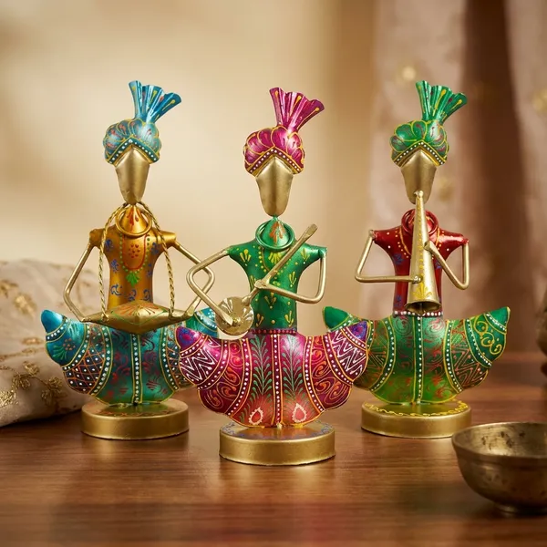 Set_Of_3_Handcrafted_Metal_Dancing_Lady_Showpieces_For_Home_Decor