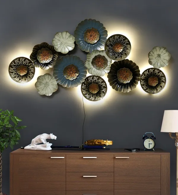 Decorative_Metal_Flower_Wall_Art_With_Led_Backlighting