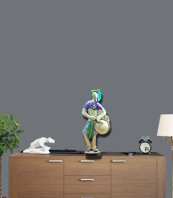 Traditional_Musician_Decorative_Figurine_With_Drum_-_Ethnic_Home_Decor_Showpiece