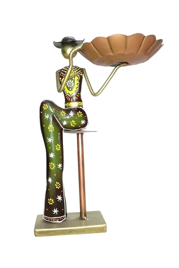 Decorative_Metal_Lady_Figurine_Tray_Holder_-_Antique_Brass_Finish