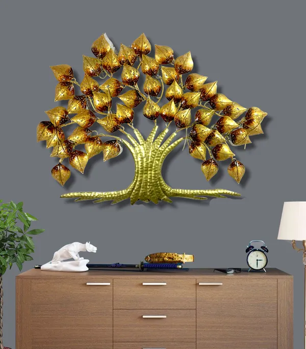 Golden_Bodhi_Tree_Metal_Wall_Art_Decor