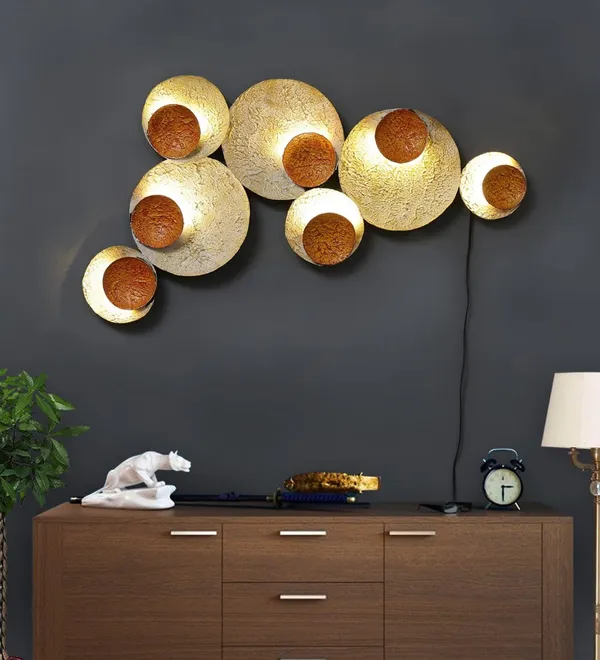 Gold_&_Copper_Tone_Metal_Wall_Art_-_Decorative_Circular_Disc_Sculpture