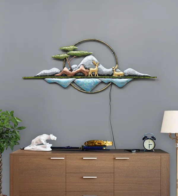 Illuminated_Circular_Mountain_Landscape_Wall_Art_With_Led_Lighting