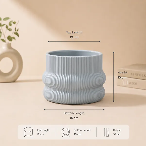 Nora_Wave_Planter_Gray