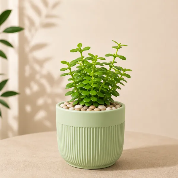 Riva_Ceramic_Planter_Olive_Green