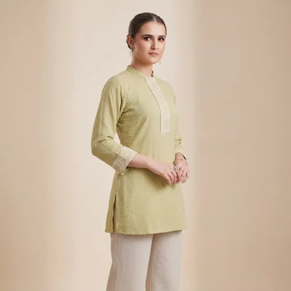 Beige_Premium_Rayon_Embroidered_Tunic_With_Palazzo_Set_For_Women