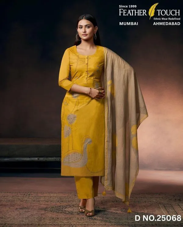 Mustard_Yellow_Premium_Cotton_Salwar_Suit_Set_With_Dupatta_For_Women