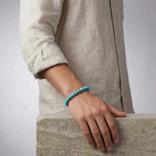 Turquoise_Blue_Beaded_Stretch_Bracelet_