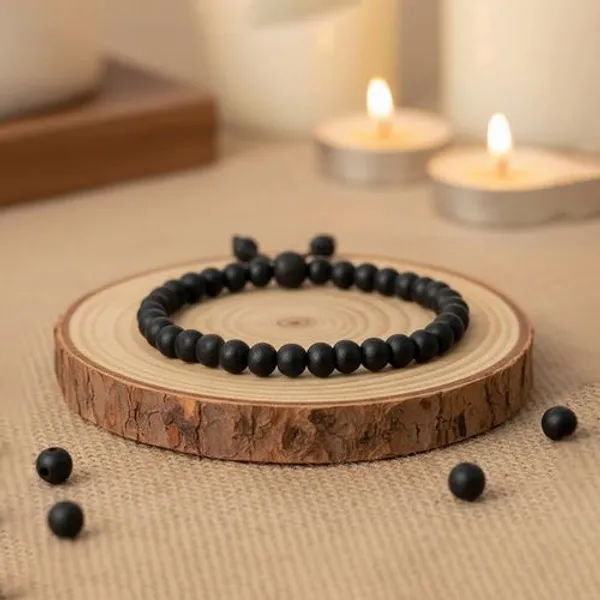 Black_Matte_Karungali_Bracelet