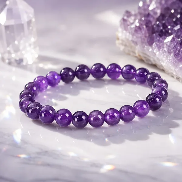 Purple_Amethyst_Beaded_Stretch_Bracelet_