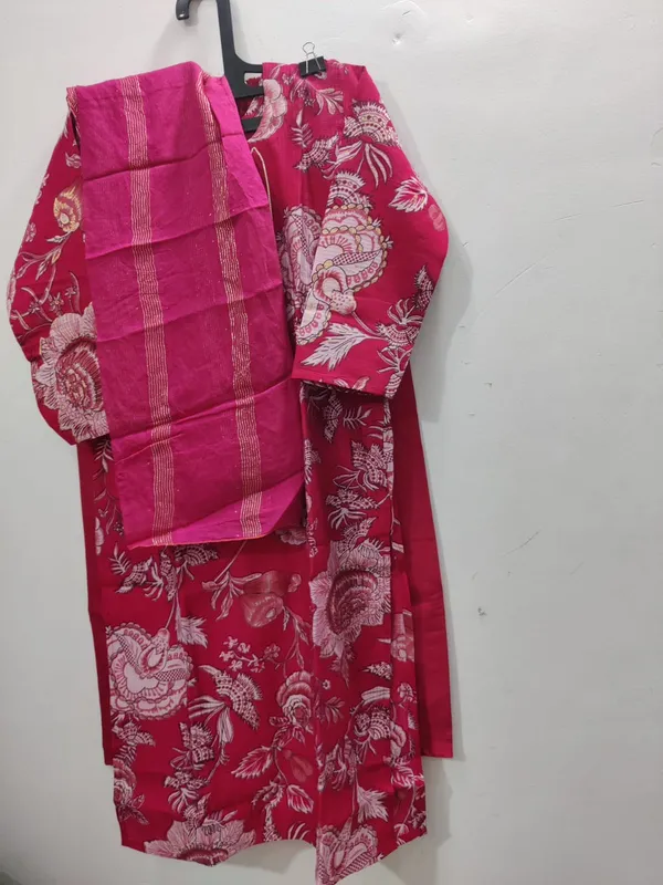 Pink_Floral_Print_Roman_Silk_Straight_Kurta_Set_With_Dupatta_For_Women