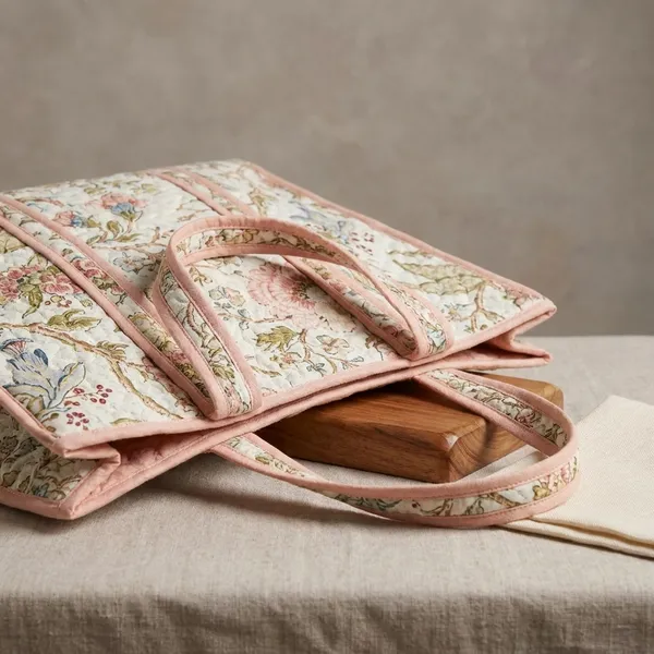 Floral_Print_Quilted_Tote_Bag_With_Handles