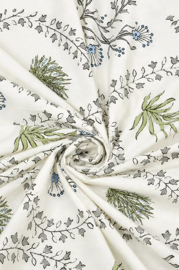 Elegant_Pure_Cotton_Bedsheet_with_delicate_floral_prints,_crafted_for_timeless_comfort_and_graceful_bedroom_styling_with__2_Pillow_Covers_(Super_King_Size(108*108))