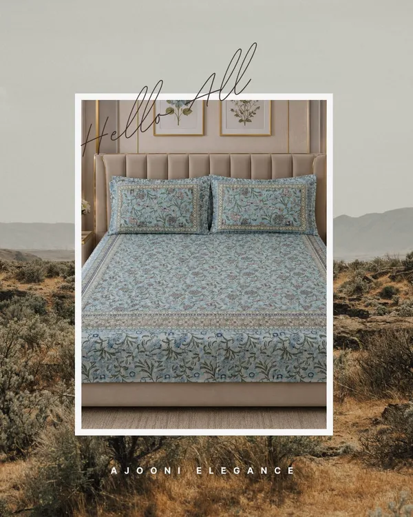 Traditional_Floral_Print_Traditional_Fabric_Nature_Bloom_Collection_Super_King_Bedsheet_With__2_Pillow_Covers_(Super_King_Size(108*108))