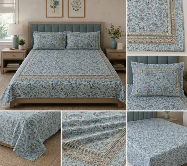 Traditional_Floral_Print_Traditional_Fabric_Nature_Bloom_Collection_Super_King_Bedsheet_With__2_Pillow_Covers_(Super_King_Size(108*108))