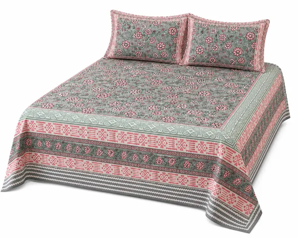 Traditional_Floral_Print_Traditional_Fabric_Nature_Bloom_Collection_Super_King_Bedsheet_With__2_Pillow_Covers_(Super_King_Size(108*108))