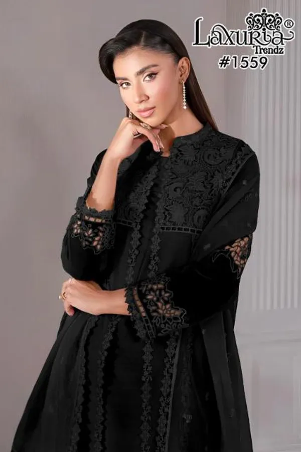 Black_Soft_Fendy_Suit_Set_For_Women