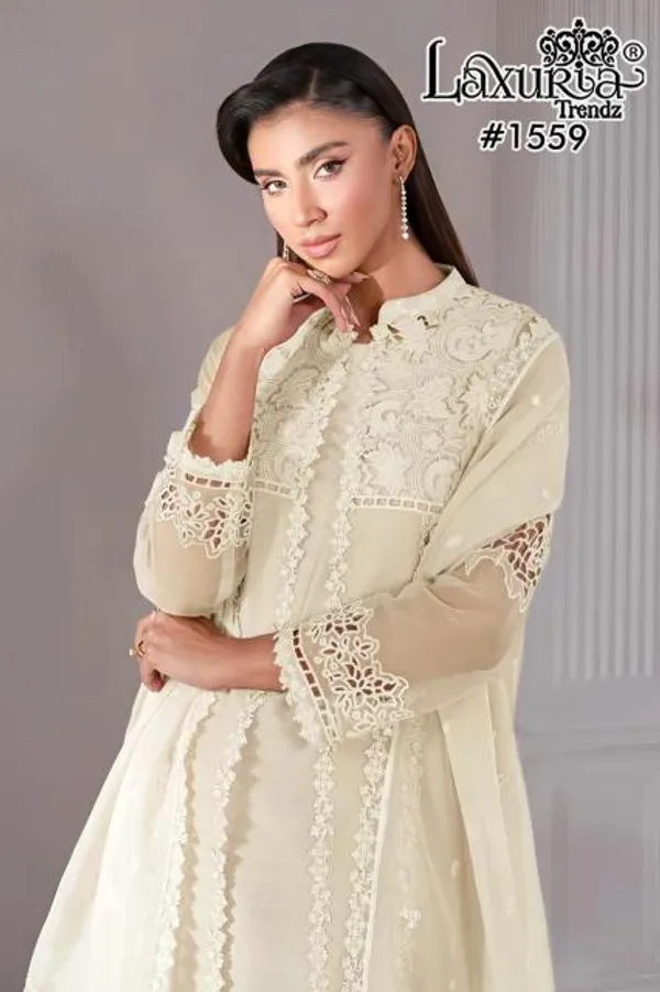 Cream_Soft_Fendy_Suit_Set_For_Women