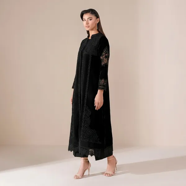 Black_Soft_Fendy_Suit_Set_For_Women