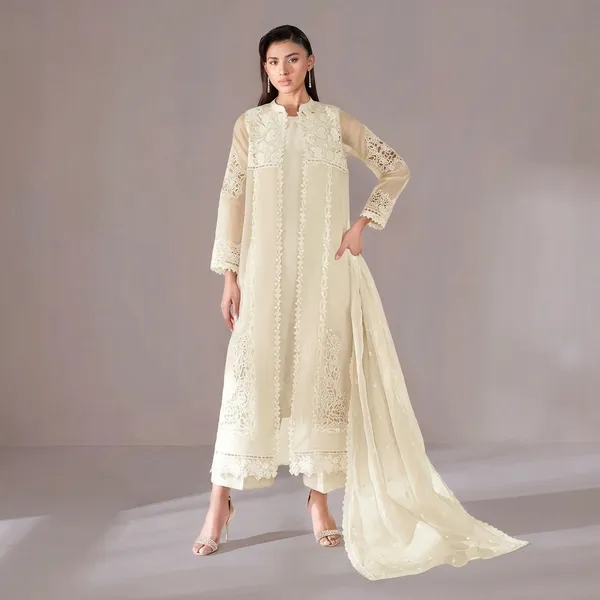 Cream_Soft_Fendy_Suit_Set_For_Women