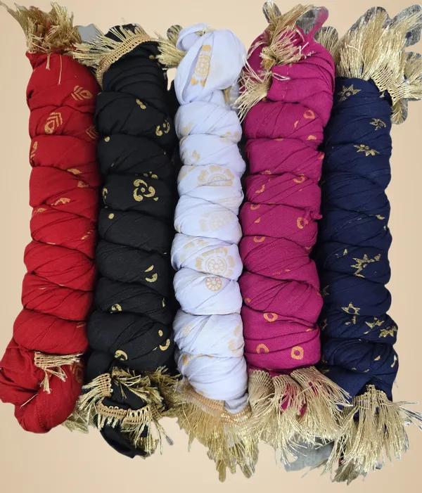 Multicolor_Cotton_Blend_Solid_Dupatta_For_Women_(Pack_Of_5)