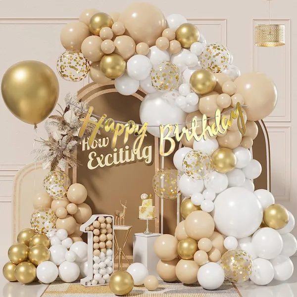 Golden_And_White_Happy_Birthday_Decoration_Kit_(Set_Of_40)