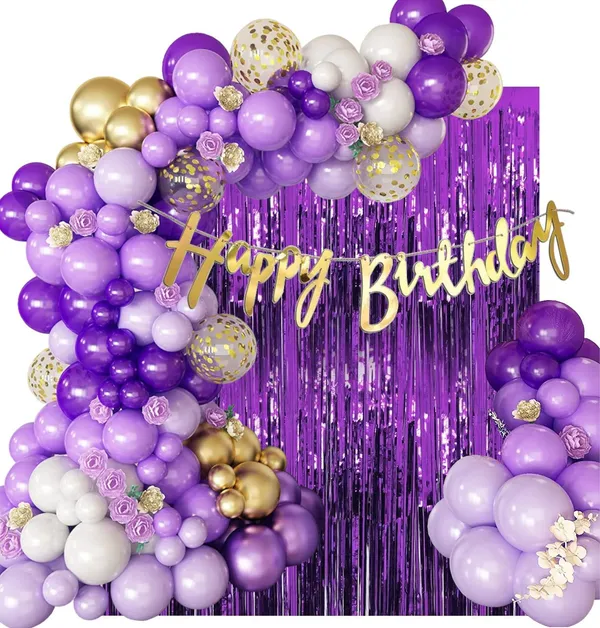 Golden_And_Purple_Happy_Birthday_Decoration_Kit_(Set_Of_60)