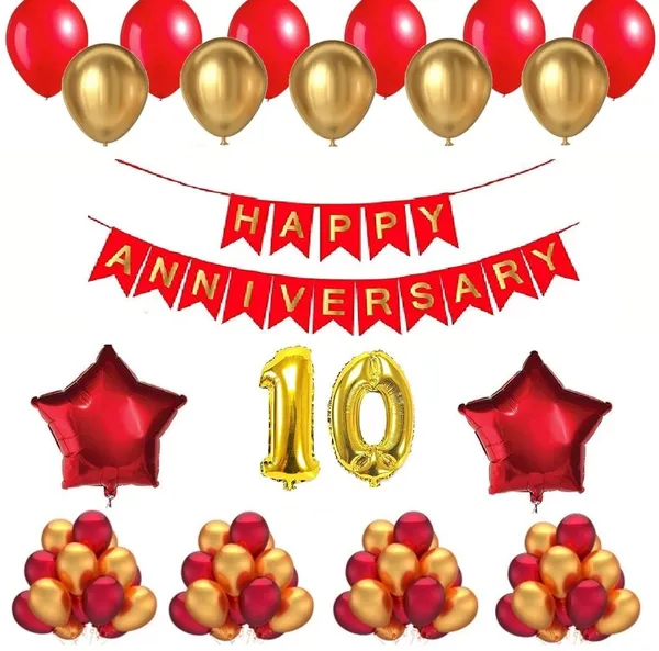 Golden_And_Red_Anniversary_Decoration_Kit_(Set_Of_50)