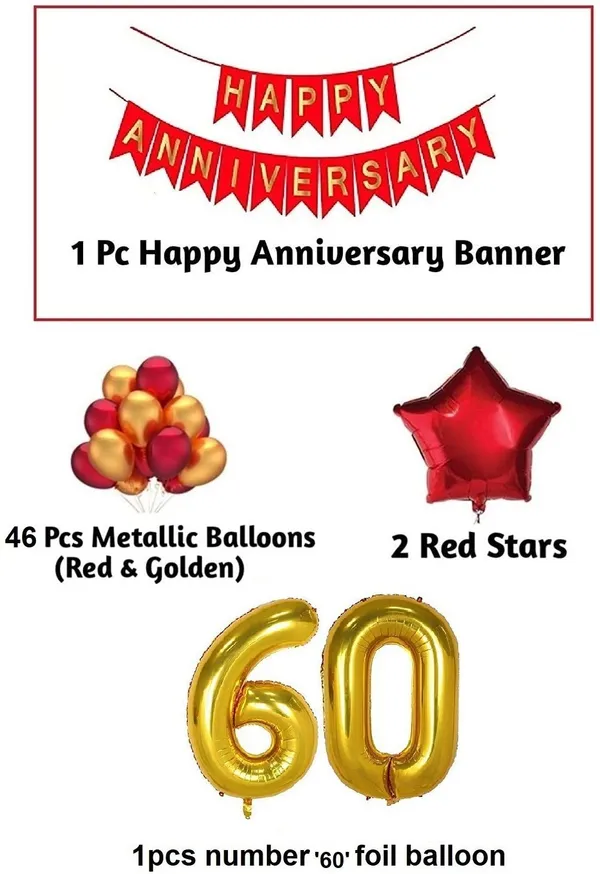 Golden_And_Red_Anniversary_Decoration_Kit_(Set_Of_50)