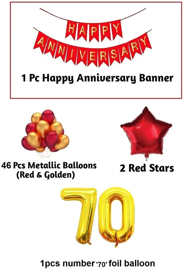 Golden_And_Red_Anniversary_Decoration_Kit_(Set_Of_50)