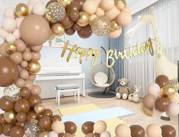 Golden_And_Brown_Happy_Birthday_Decoration_Kit_(Set_Of_50)