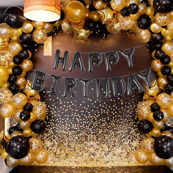 Golden_And_Black_Happy_Birthday_Decoration_Kit_(Set_Of_54)