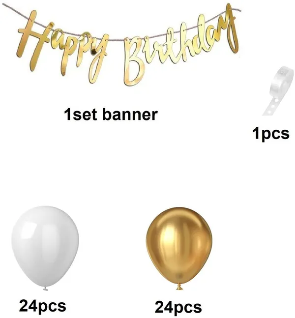 Golden_And_White_Happy_Birthday_Decoration_Kit_(Set_Of_50)