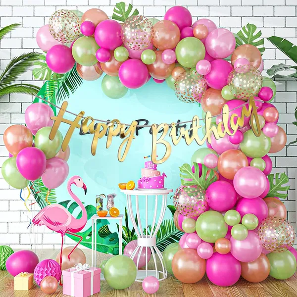 Pink_And_Green_Happy_Birthday_Decoration_Kit_(Set_Of_100)
