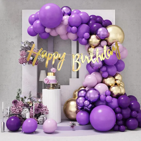 Golden_And_Purple_Happy_Birthday_Decoration_Kit_(Set_Of_100)