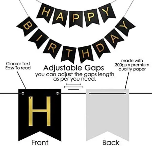 Golden_And_White_Happy_Birthday_Decoration_Kit_(Set_Of_69)