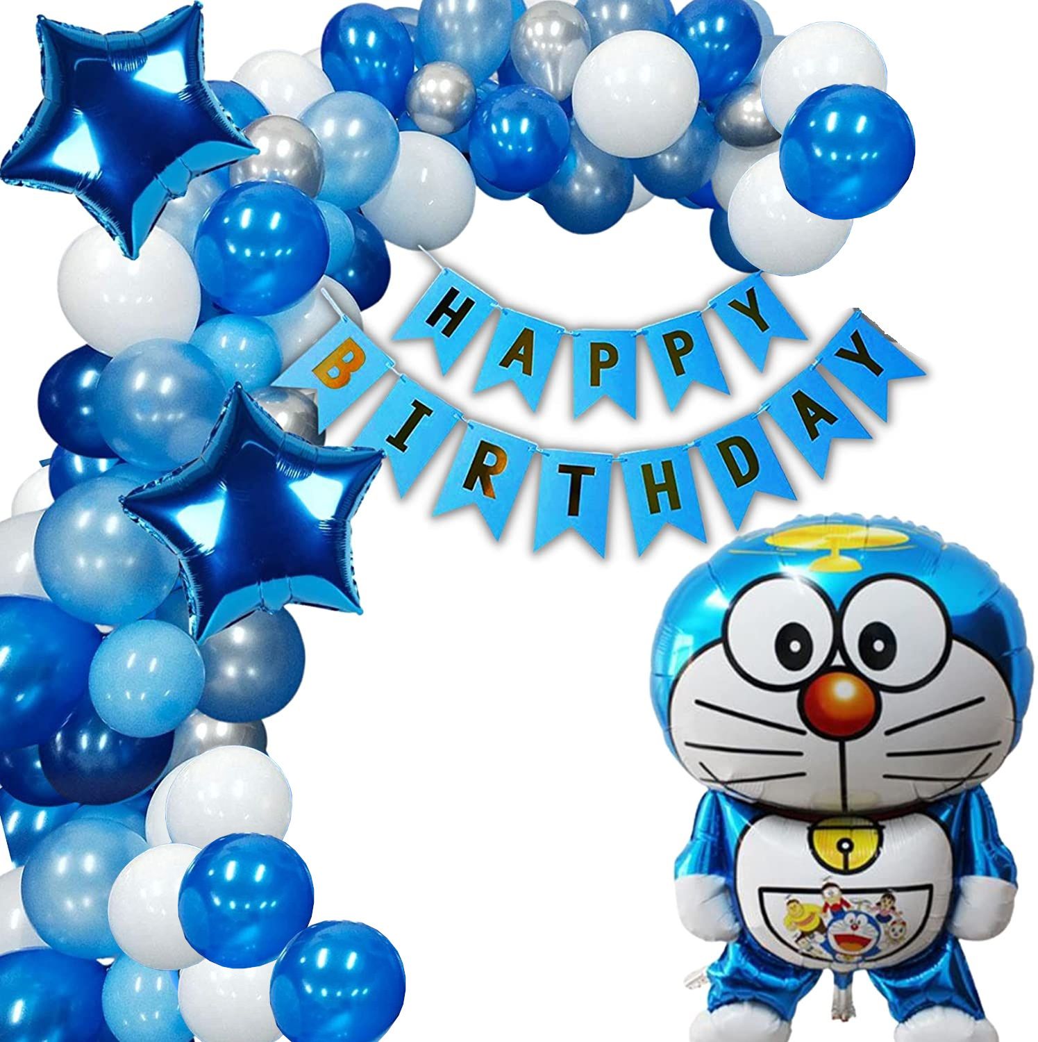 Blue_And_White_Happy_Birthday_Decoration_Kit_(Set_Of_34)