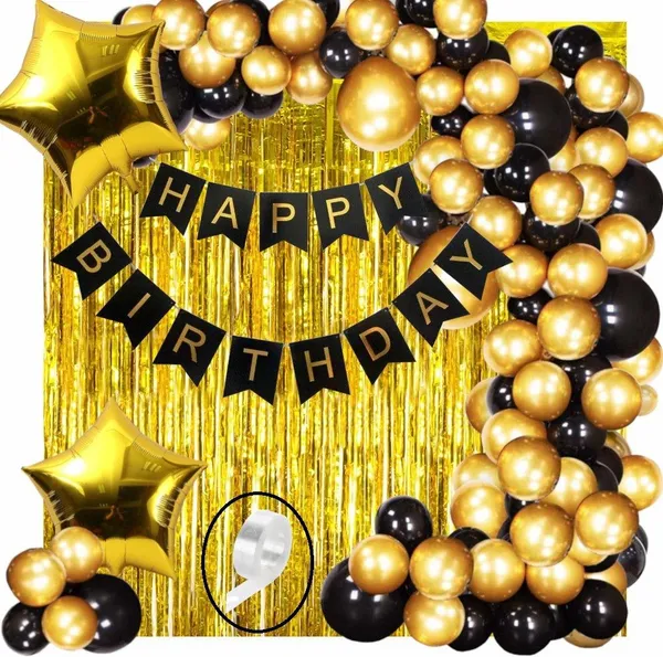 Golden_And_Black_Happy_Birthday_Decoration_Kit_(Set_Of_41)