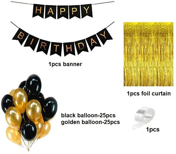 Golden_And_Black_Happy_Birthday_Decoration_Kit_(Set_Of_53)