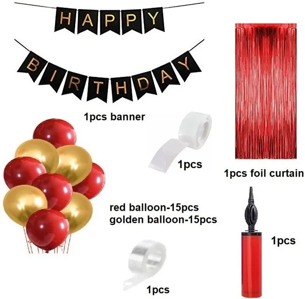 Golden_And_Pink_Happy_Birthday_Decoration_Kit_(Set_Of_35)